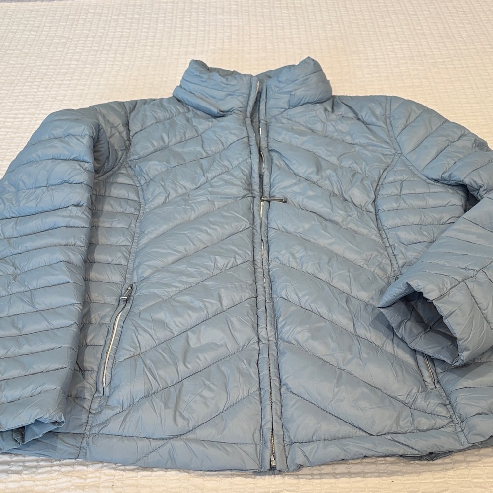 MICHAEL Michael Kors Ladies  Sky Blue Packable Jacket